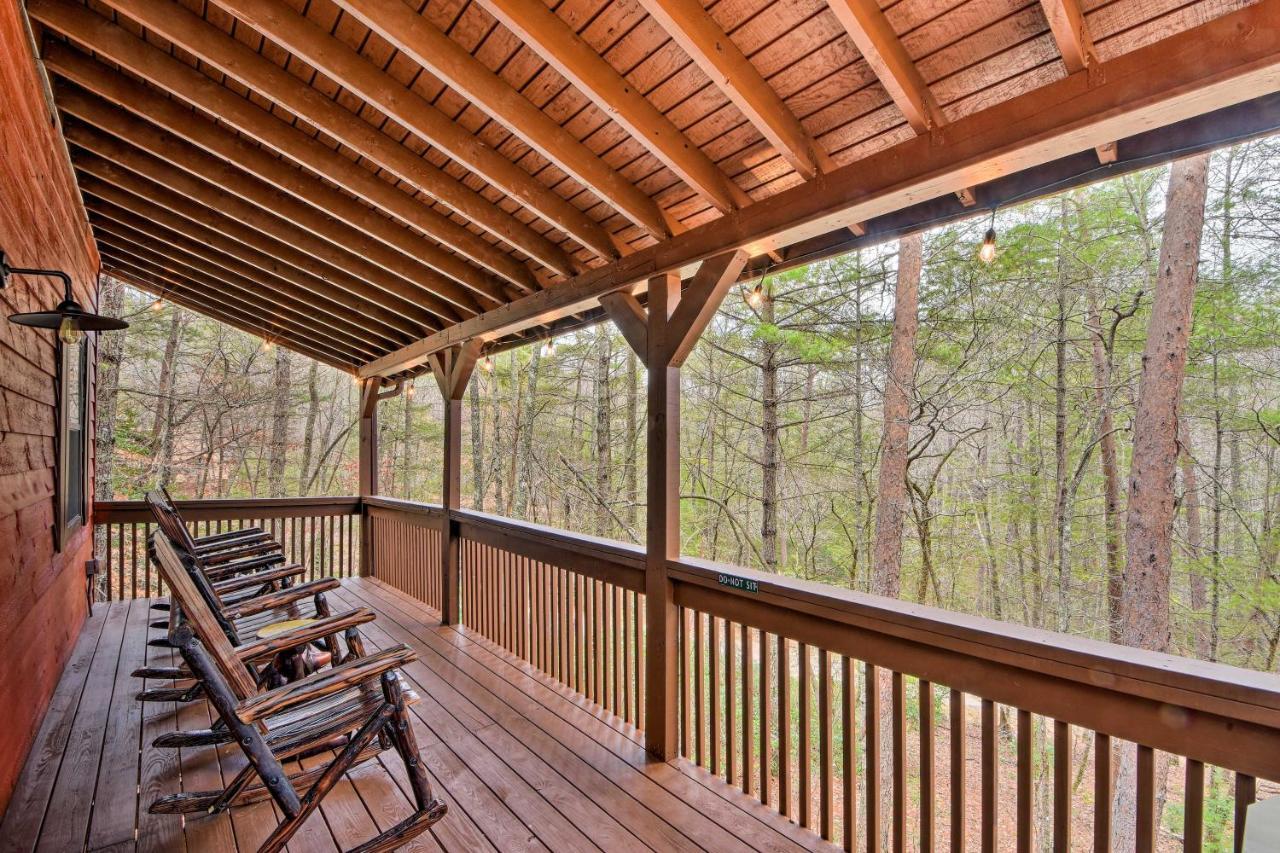 Modern Cabin With Deck In The Blue Ridge Mountains! Blairsville Zewnętrze zdjęcie